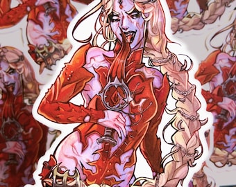 Orin the Red | Vinyl Sticker