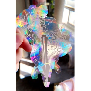 Miecz Kwiatowy, Naklejka Twórcy Tęczy, Naklejka