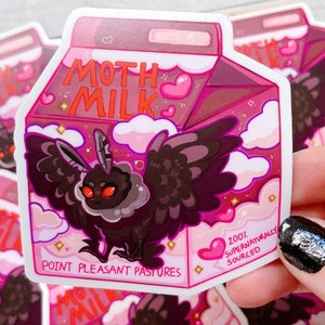 Moth Milk - Mothman | Vinyl Sticker