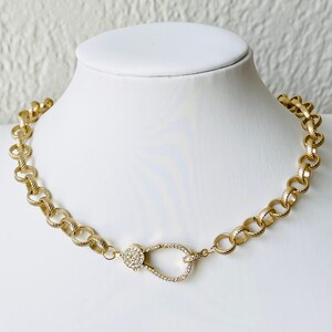 No clasp choker top