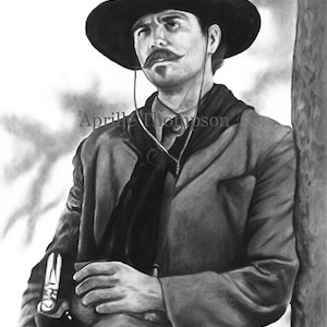 Johnny Ringo &quot;Behold the Pale Horse&quot; 18x24 Druck