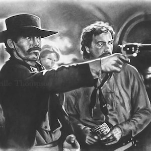 Johnny Ringo and Curly Bill (Print)