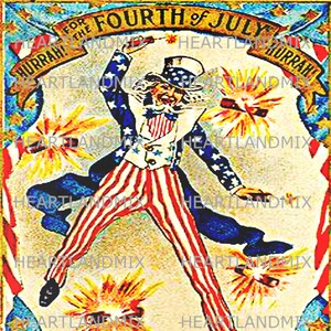 Vintage July 4th of July Digital Image Download Printable Uncle Sam - Etsy