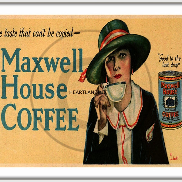 Maxwell House Coffee - Etsy
