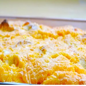 Vintage Amish Breakfast Casserole Digital Download Recipe Printable