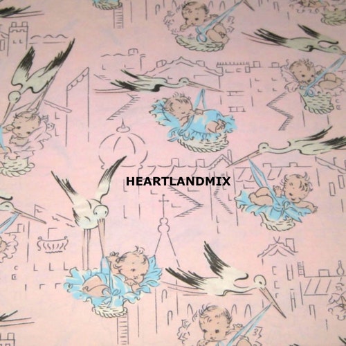 Baby Shower Wrapping Paper Digital Image Download Printable Etsy