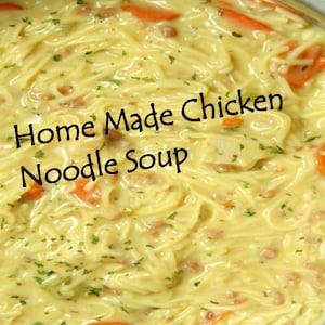 CHICKEN NOODLE SOUP Recipe Digital Download