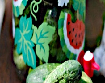 Receta de pepinillos al sol (descarga digital e imprimible)