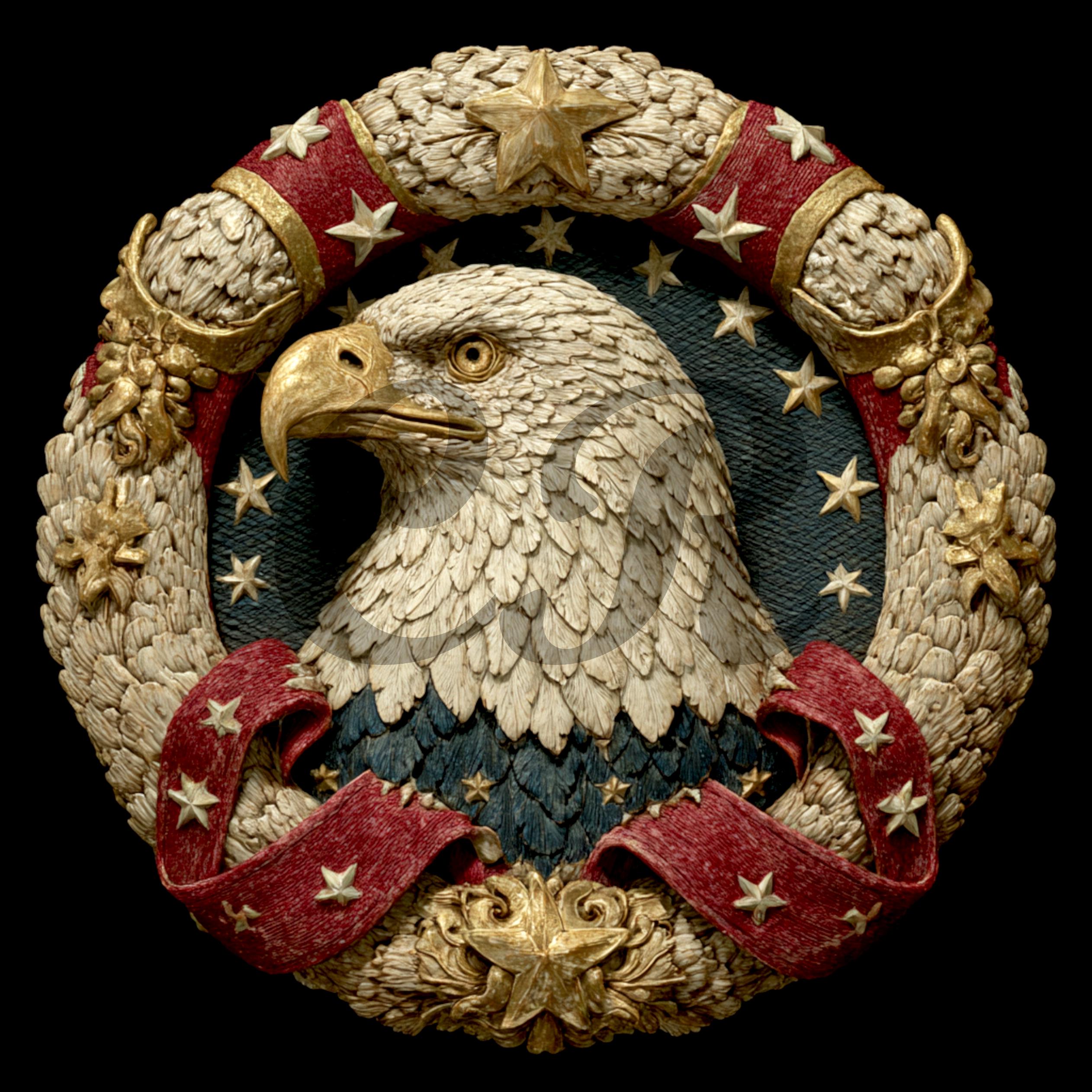 レア！60s〜70s アメリカアンティーク鷲イーグル油彩絵画　USAヴィンテージ レア！60s〜70s アメリカアンティーク鷲イーグル油彩絵画 USA