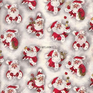 Vintage Santa Gift Wrap Sheets - Hand-painted Watercolor Santa Wrapping  Paper - Santa Gift Wrap — The Scribblist