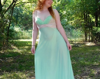 Glydons of Hollywood GREEN NYLON and 