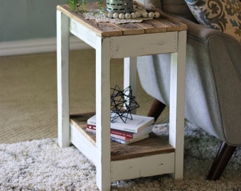End Table Etsy
