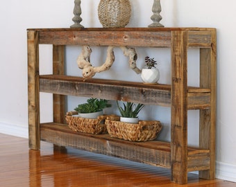 60" Three Tier Console