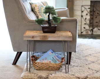 End Table Etsy
