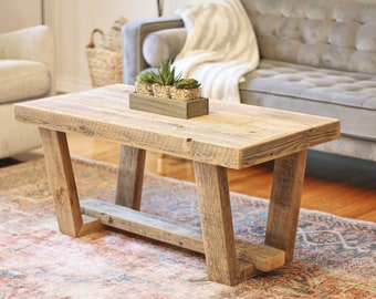 Natural Bridge Base Coffee Table