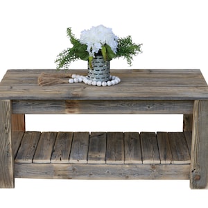 Original Coffee Table with Shelf image 9