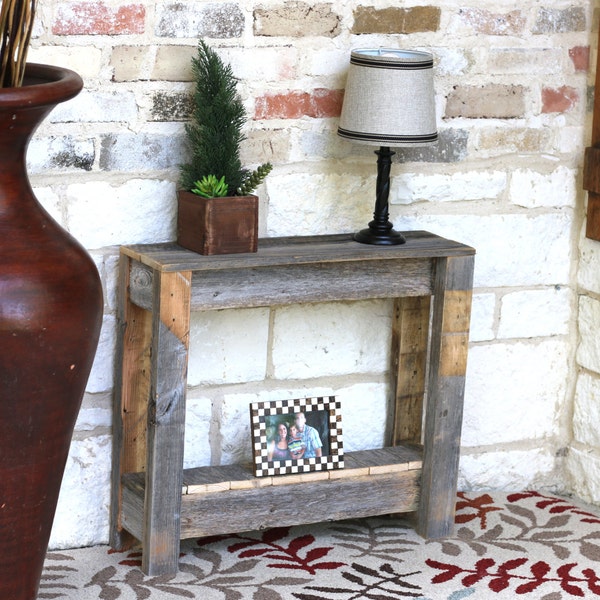 Rustic End Tables Etsy