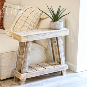 8&quot; Luxe Aztec A-Frame Accent Table