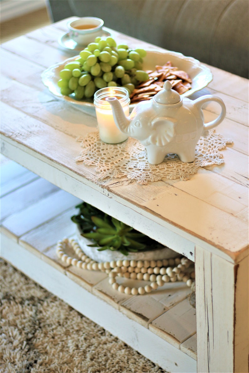 Original Coffee Table with Shelf image 2