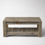 Coffee Table with Shelves