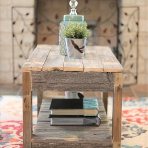 Original Coffee Table with Shelf image 8