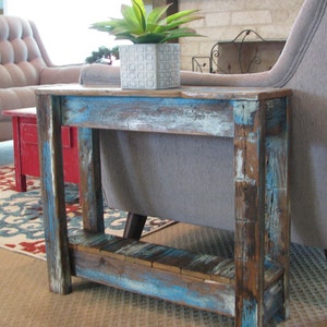 Heavily Distressed Side Table image 3