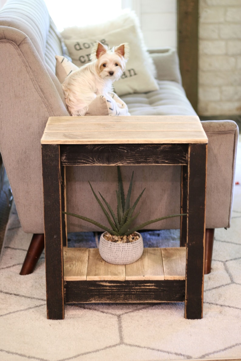 Combo End Table Etsy