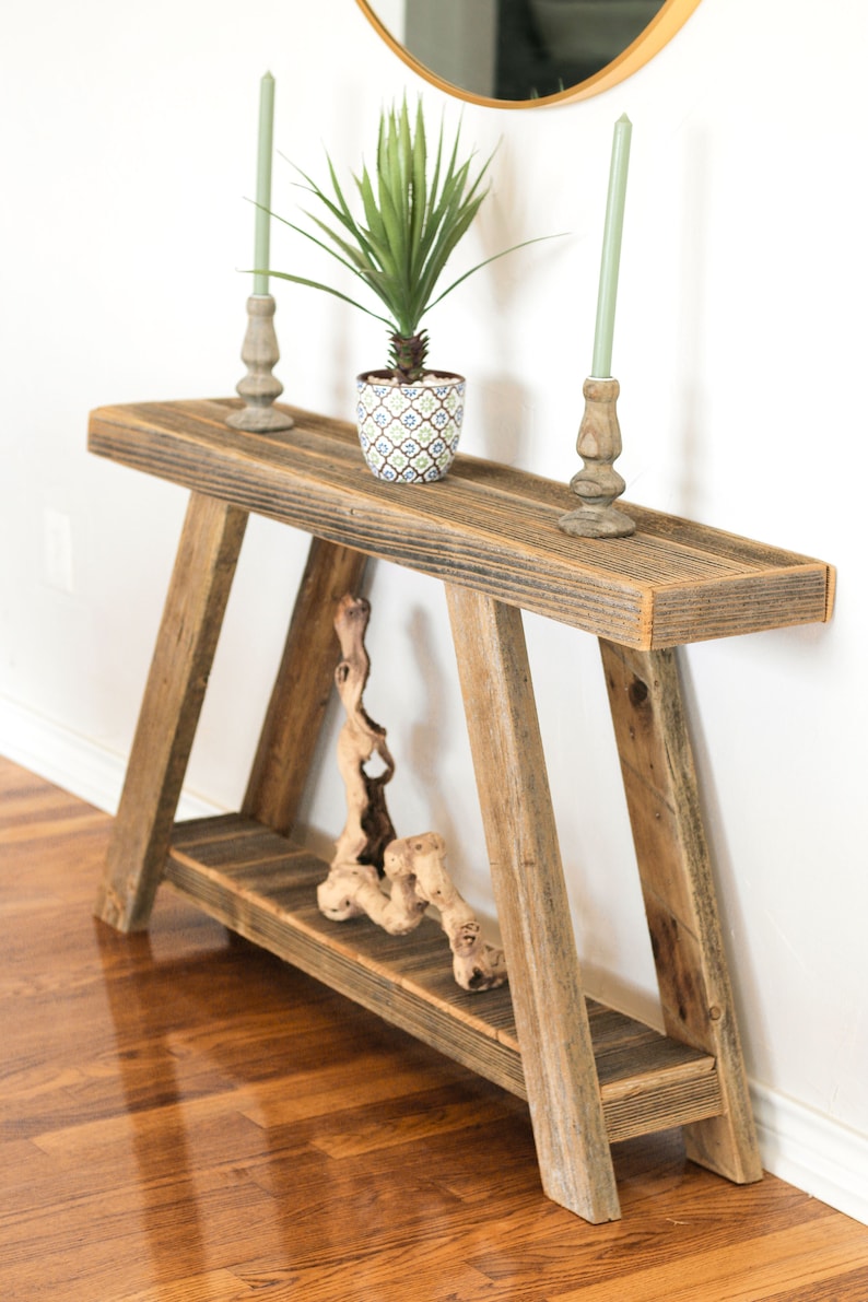 Aztec A-Frame 46-Inch Console Table image 5