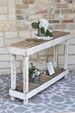 White Luxe Combo Console Table 