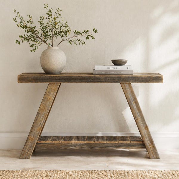 Aztec A-Frame 36 or 46-Inch Console Table