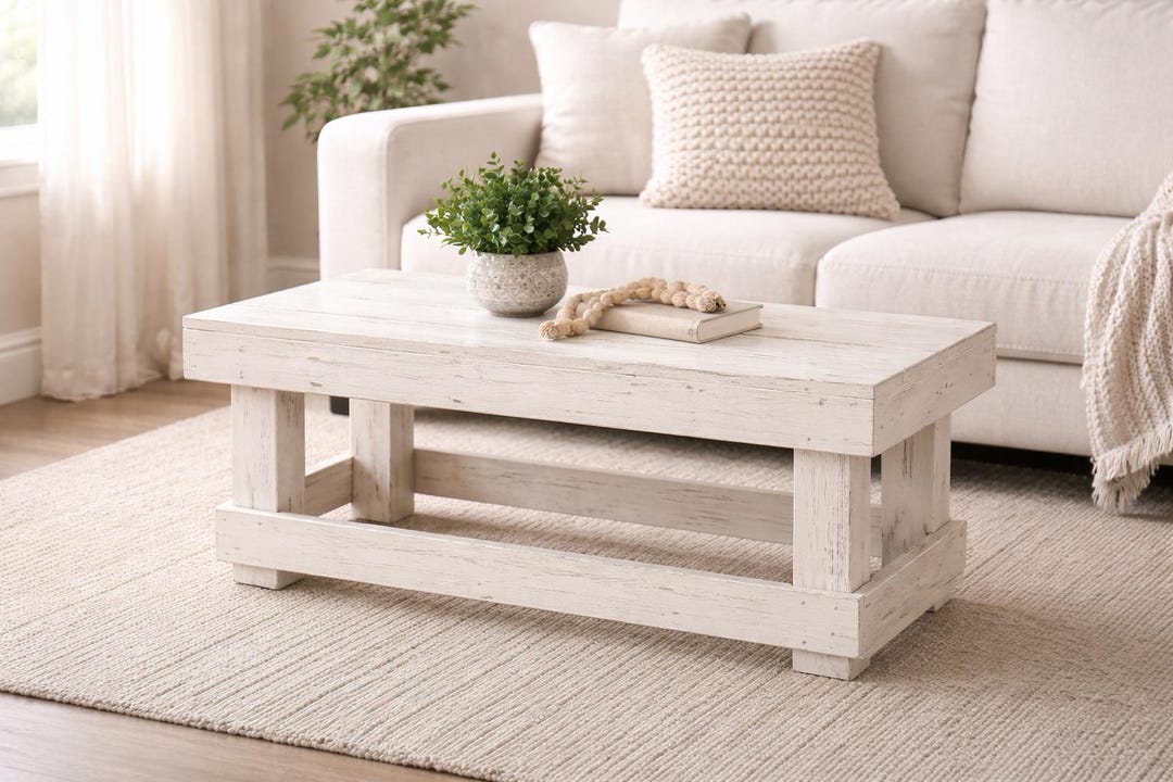 Original Coffee Table No Shelf - Etsy