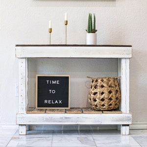 36 Inch Luxe Console