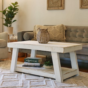 Modern Aztec A-Frame Coffee Table