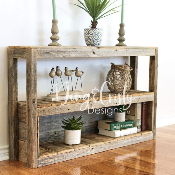 Reclaimed Wood Storage Console - Great for Media!!