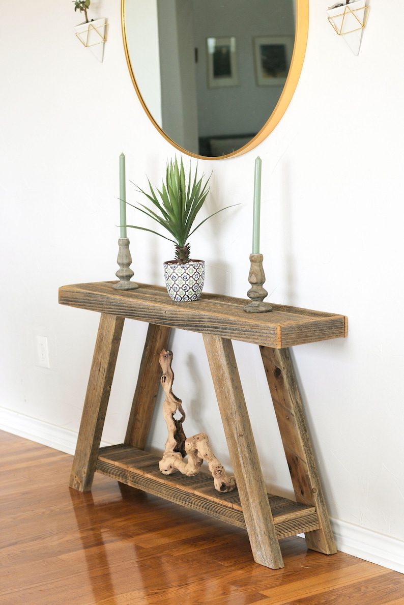 Aztec A-Frame 46-Inch Console Table image 4
