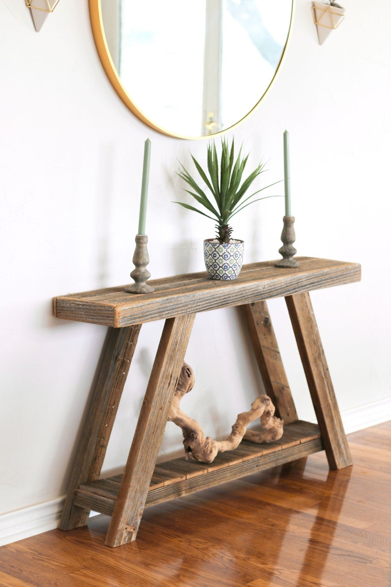 Aztec A-Frame 46-Inch Console Table image 1