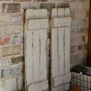 Farmhouse Decorative Shutters - Set of 2