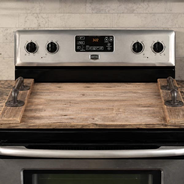 Stove Top Cover for Electric Stove - 7 Colors | Noodle Tray