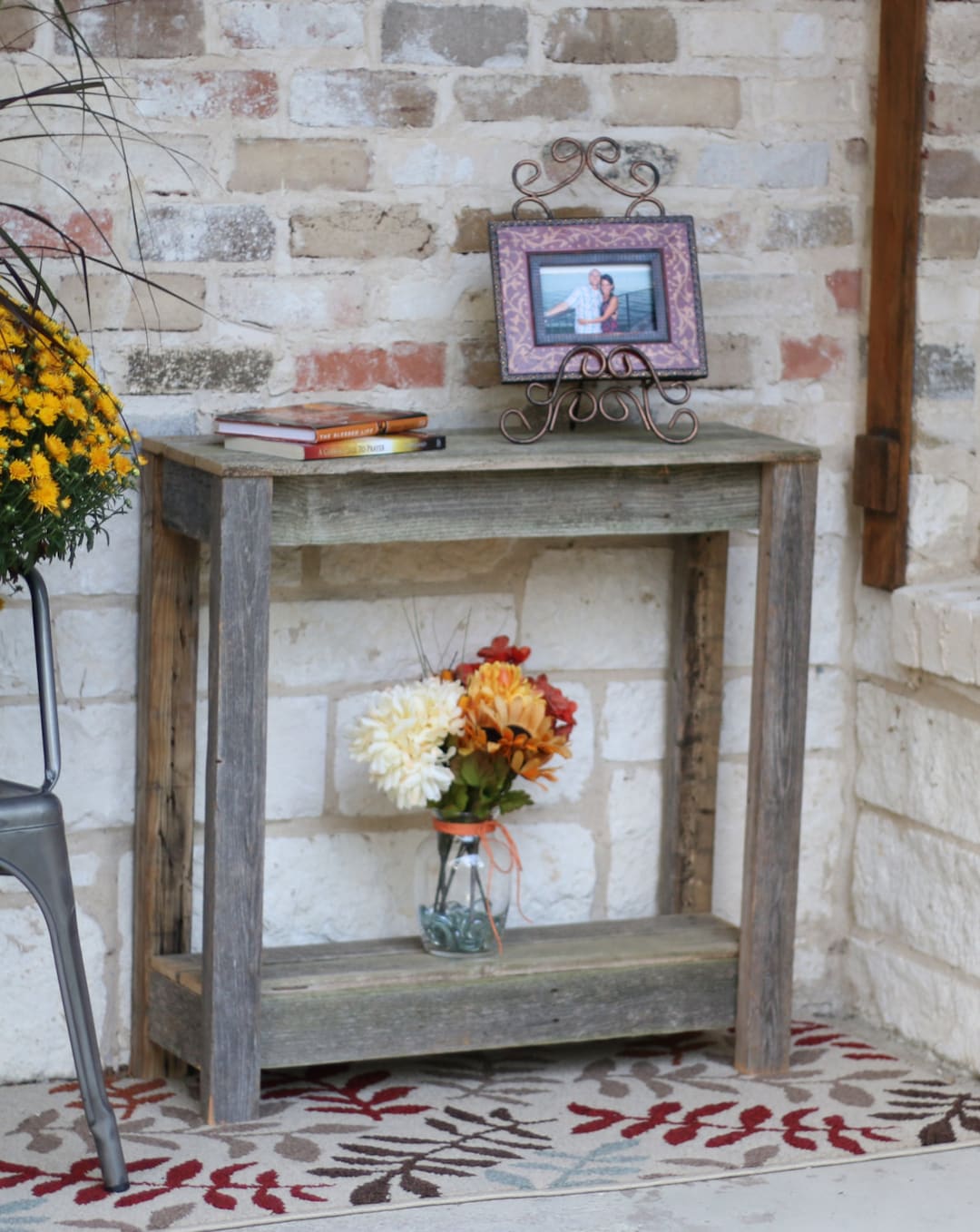 Small Natural Entry Console - Etsy