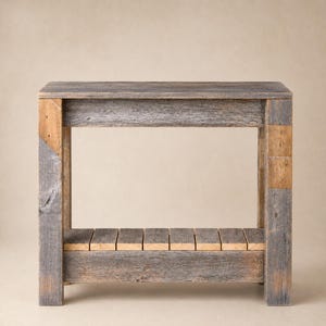 Rustic Accent End Table