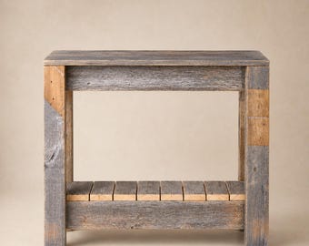 Rustic Accent End Table