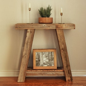 Aztec A-Frame 30x10x30 Console Table