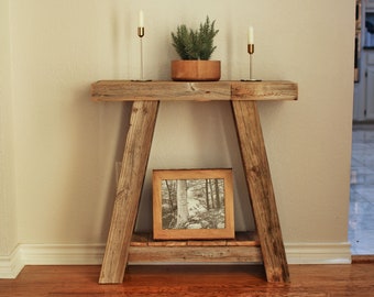 Aztec A-Frame 30x10x30 Console Table