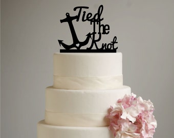 beach wedding cake topper