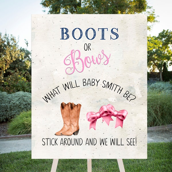 Boots and Bows - Etsy