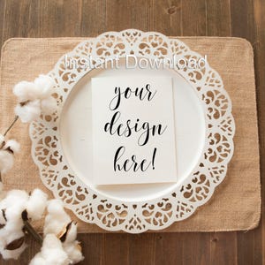 Styled Stock Photography, Styled Photography, White Envelope  Photo for Instagram, Bridal Shower Invitation Mockup Social Media