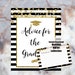 Graduation Party Decorations, Printable Party Package, Black &amp; White ...