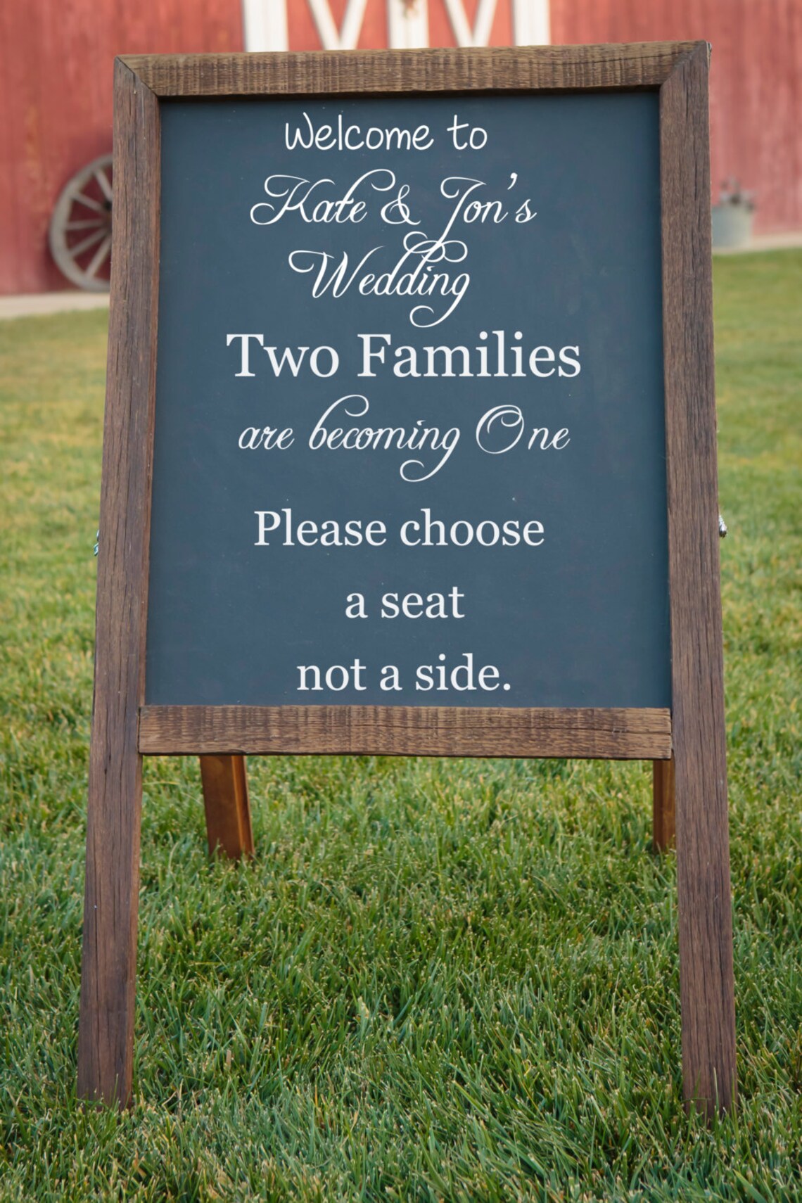 Chalkboard Reclaimed Wood Rustic Wood Sign Sandwich Board. Etsy