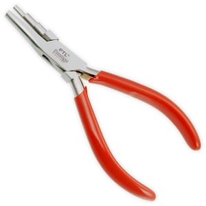 3-step round & hollow forming pliers – wire looping and bending jewellery tool