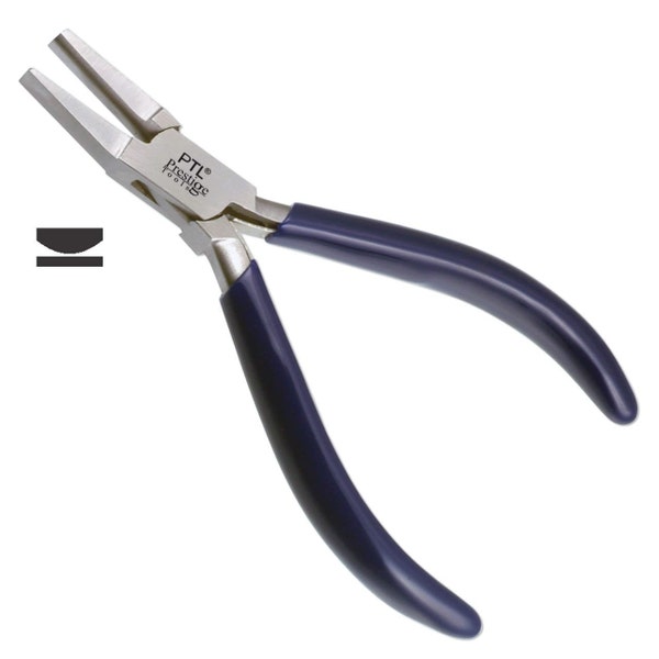 Half round Flat nose Forming pliers Jewellery Making craft tools Prestige 5"